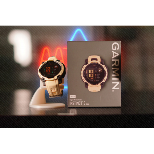 Garmin Instinct 3 – 45 mm AMOLED Citrine with Citrine Band 010-02936-02