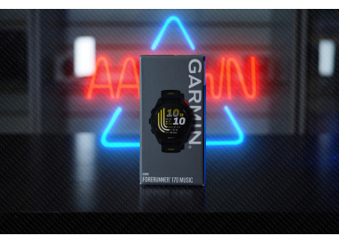Garmin Forerunner 170 Music Black with Black/Amp Yellow Band 010-03920-10