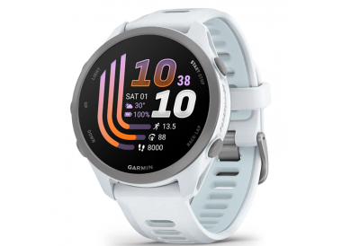 Garmin Forerunner 170 Music Whitestone with Whitestone/Cloud Blue Band 010-03920-11