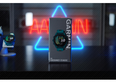 Garmin Forerunner 170 Music Teal Green with Teal Green/Citron Band 010-03920-12