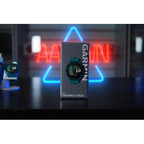 Garmin Forerunner 170 Music Teal Green with Teal Green/Citron Band 010-03920-12