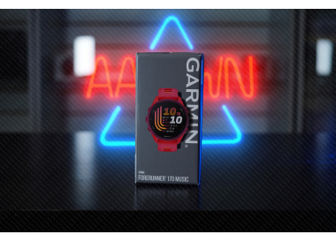 Garmin Forerunner 170 Music Red Pink with Red Pink/Mango Band 010-03920-13