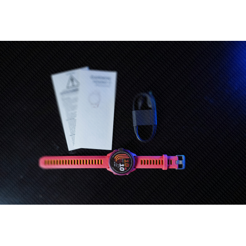 Garmin Forerunner 170 Music Red Pink with Red Pink/Mango Band 010-03920-13