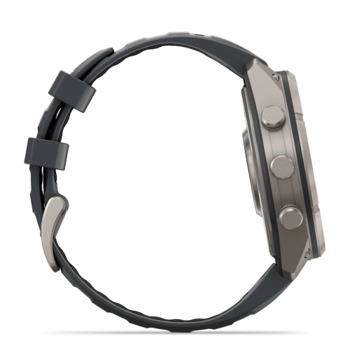 Garmin Fenix 9 AMOLED Pro inReach 47 mm Titanium, Graphite / Black Silicone 010-04336-20