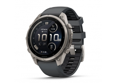Garmin Fenix 9 AMOLED Pro inReach 47 mm Titanium, Graphite / Black Silicone 010-04336-20