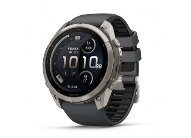 Garmin Fenix 9 AMOLED, Pro + inReach, 51 мм, Titanium, Graphite / Black Silicone 010-04337-20