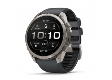 Garmin Fenix 9 AMOLED Pro 51 mm Titanium Graphite / Black Silicone 010-04337-25