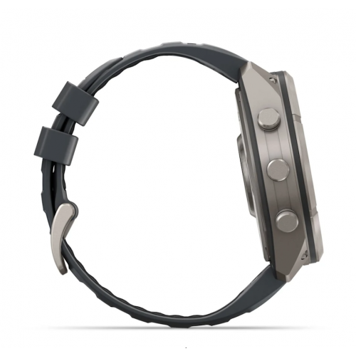 Garmin Fenix 9 AMOLED Pro 51 mm Titanium Graphite / Black Silicone 010-04337-25