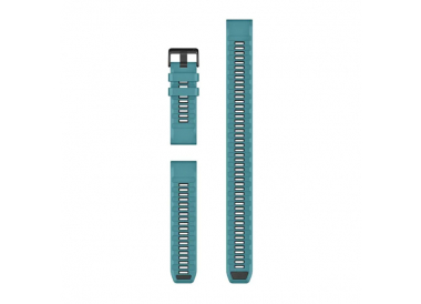QuickFit 26 Watch Bands Turquoise Silicone (3-piece Dive Set) 010-14412-02