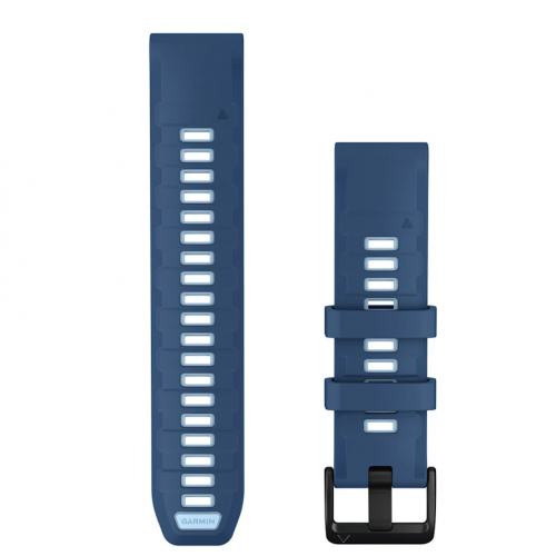 QuickFit 22 Watch Bands TIDAL BLUE/ICE BLUE SILICONE 010-14507-00