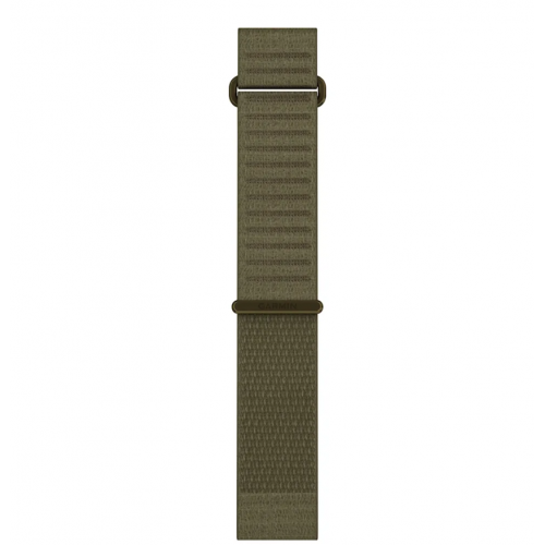 QuickFit 22 Watch Bands SHORT, DRAB GREEN COMFORTFIT FABRIC 010-14507-12