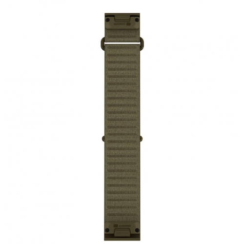 QuickFit 22 Watch Bands SHORT, DRAB GREEN COMFORTFIT FABRIC 010-14507-12