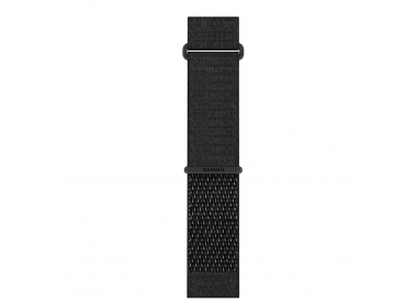 QuickFit 26 Watch Bands SHORT, BLACK COMFORTFIT FABRIC 010-14508-10