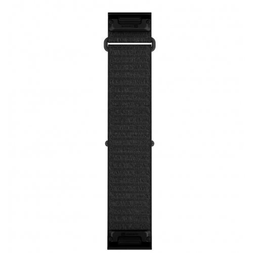 QuickFit 26 Watch Bands SHORT, BLACK COMFORTFIT FABRIC 010-14508-10