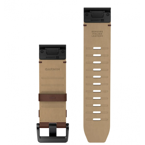 QuickFit 26 Watch Bands WALNUT LEATHER 010-14508-20