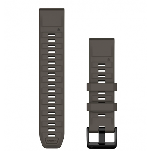 QuickFit 22 Watch Bands PEBBLE GRAY SILICONE 010-14559-00