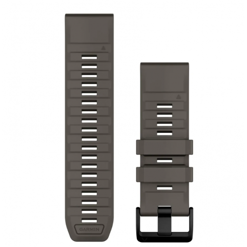 QuickFit 26 Watch Bands PEBBLE GRAY SILICONE 010-14560-00