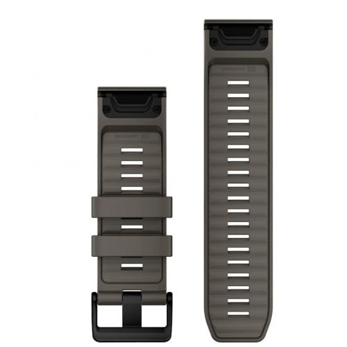 QuickFit 26 Watch Bands PEBBLE GRAY SILICONE 010-14560-00