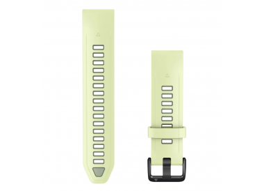 QuickFit 20 Watch Bands CITRON/WILLOW SILICONE 010-14506-01
